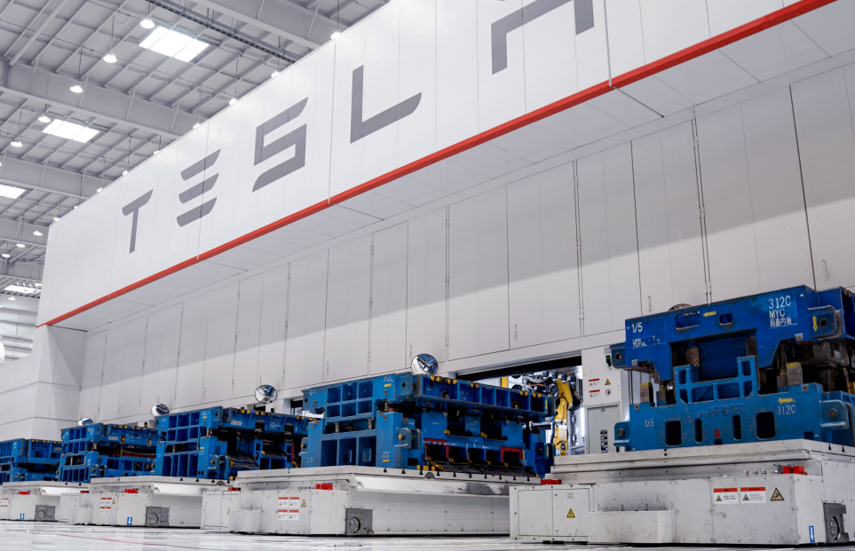 The Tesla production shop The Tesla production shop